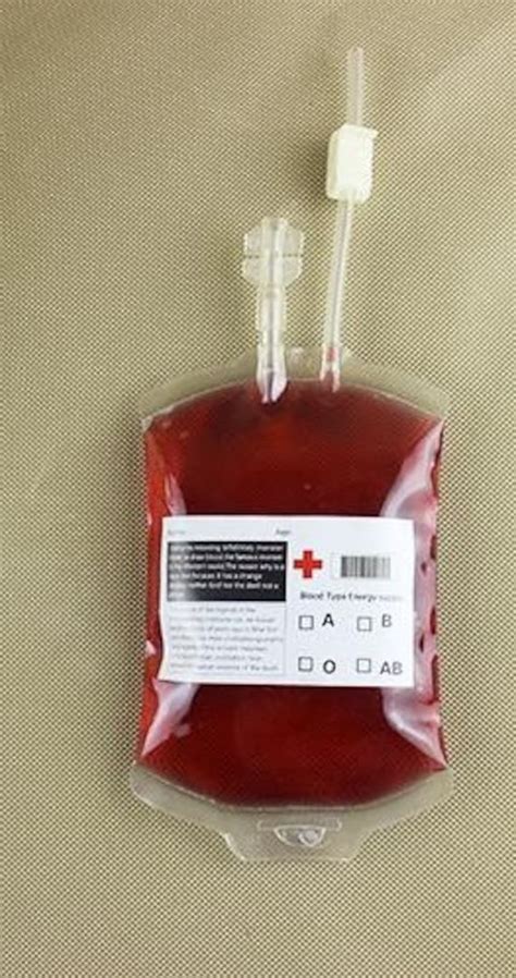 fake blood bags for training|real blood bag.